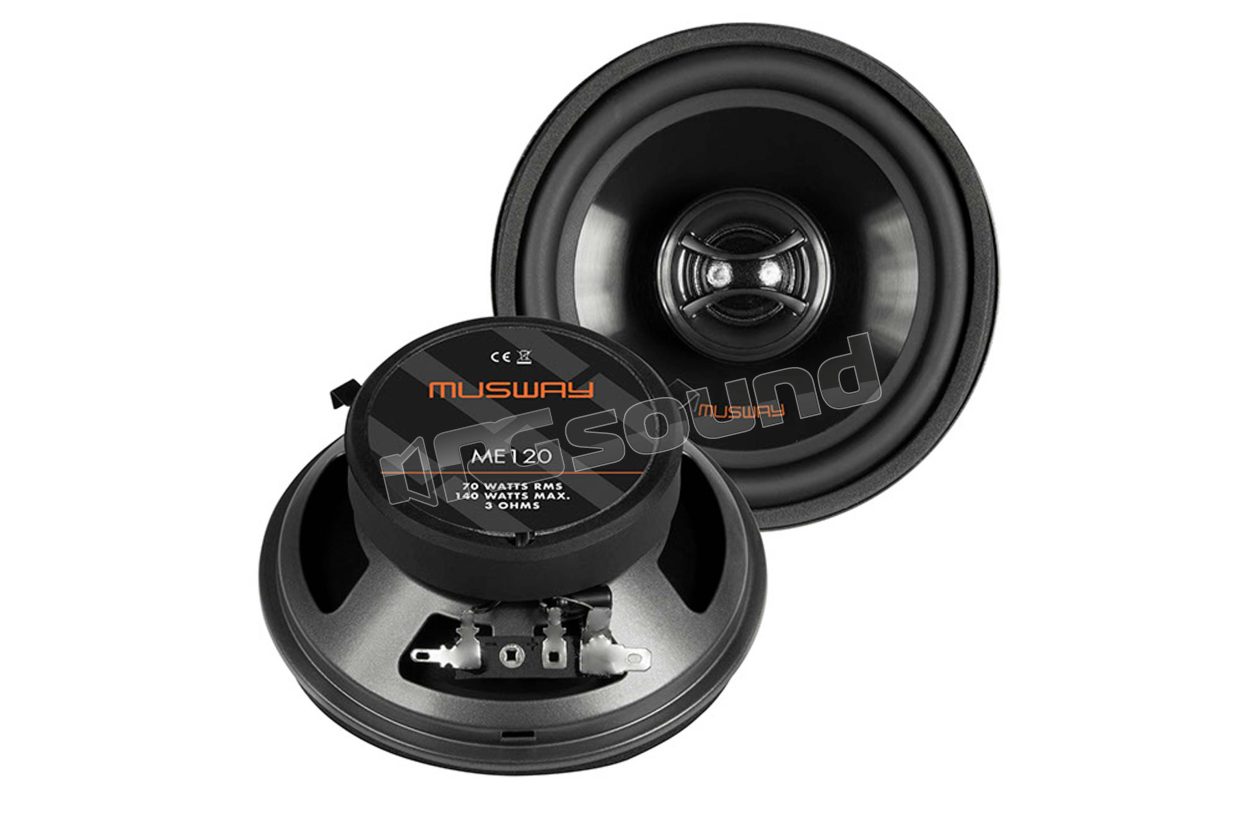 ME120 Pair of 12 cm two-way coaxial speakers  MUSWAY