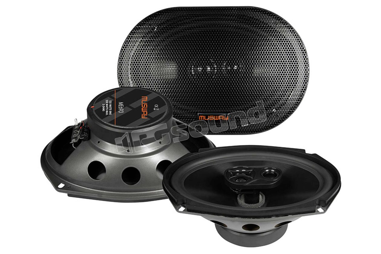 ME693 Entry-level 15x23cm three-way coaxial speakers MUSWAY