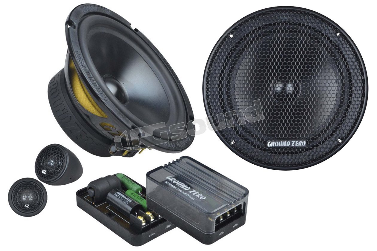 GZRC 165.2SQ-IV Sound Quality two-way speaker system Ground Zero