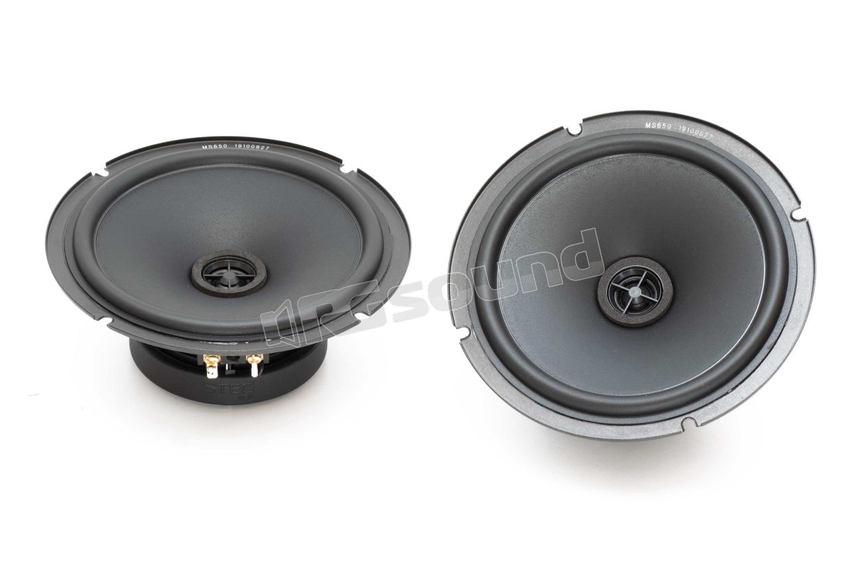 MS650 pair of 165 mm two-way coaxial speakers, 60W RMS Steg