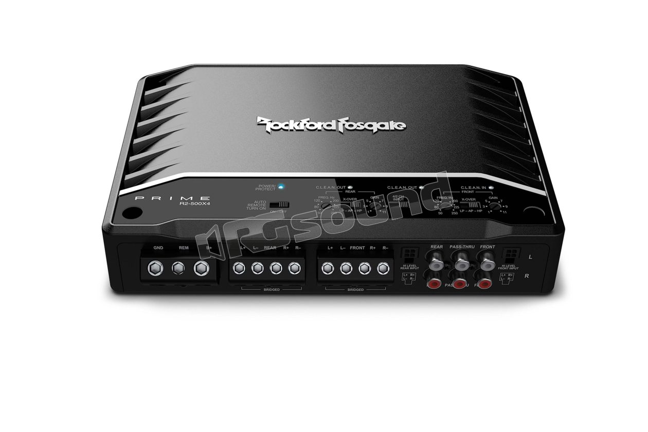 R2-500X4 amplificatore full range a 4 canali, potenza 500 W Rockford Fosgate