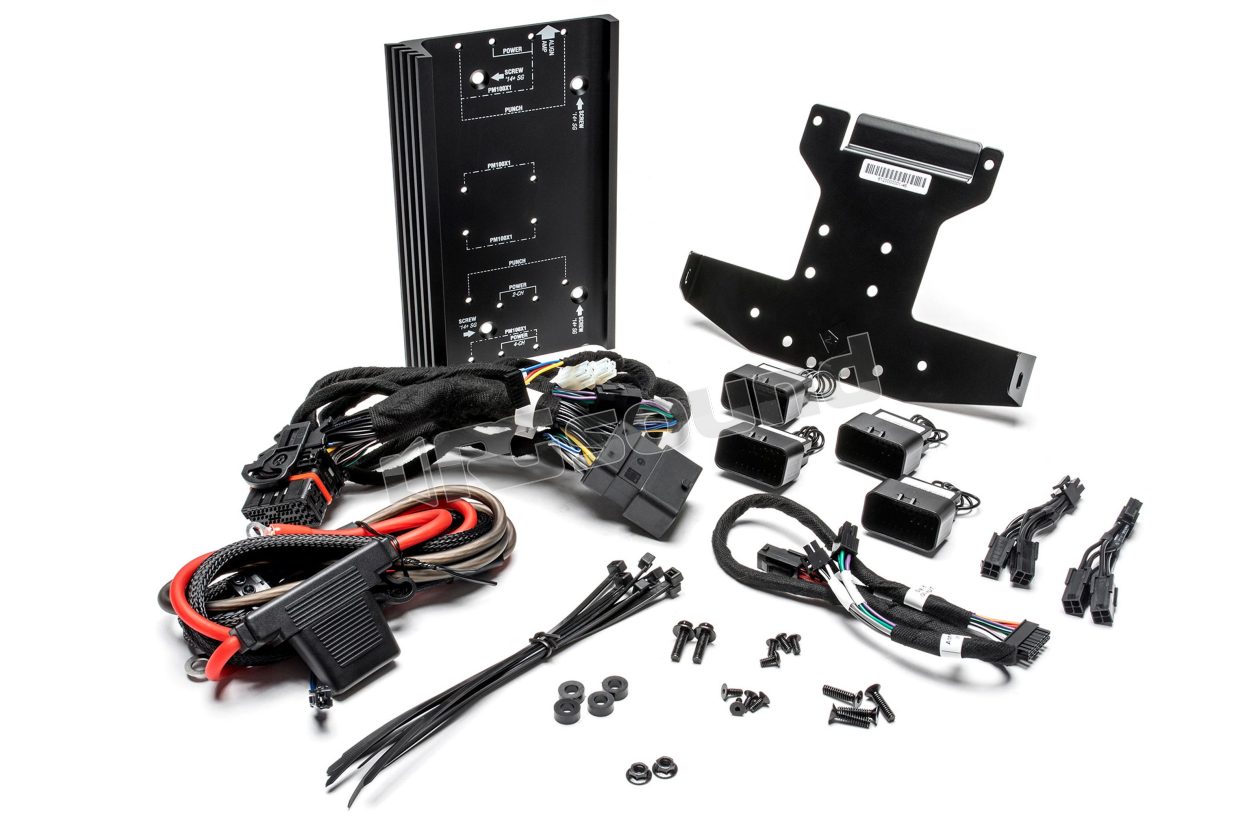 RFK-HD14 TM400X4AD amplifier installation kit Rockford Fosgate