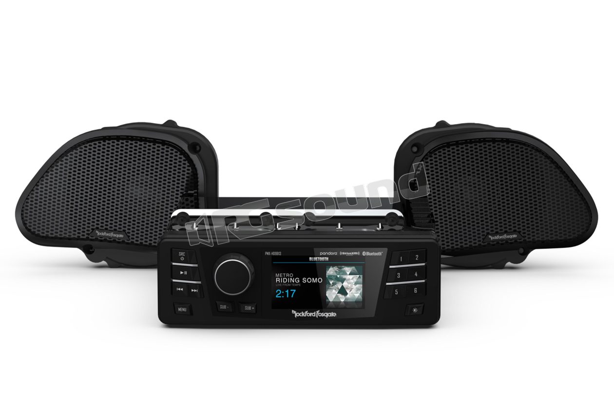 HD9813RG-STAGE1 Audio system for Harley-Davidson Road Glide Rockford Fosgate