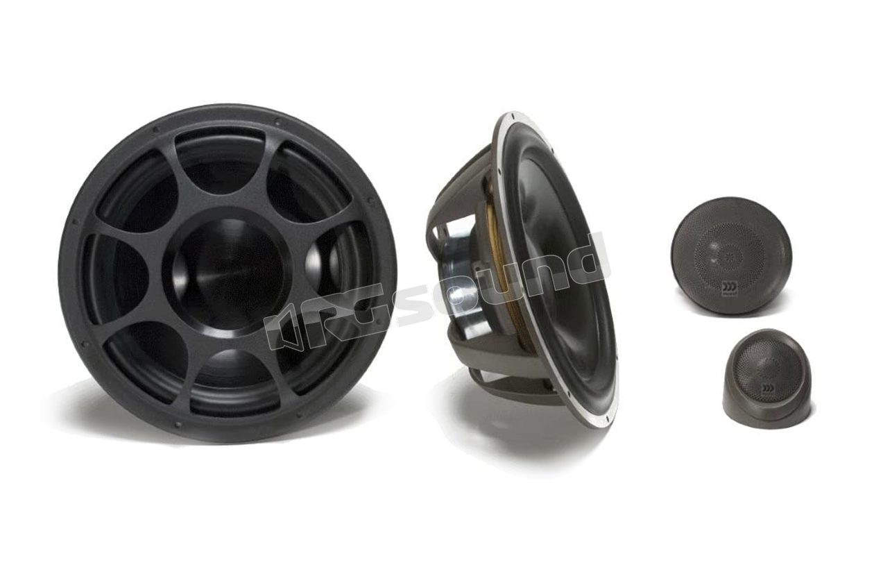 ELATE Ti 602 ACTIVE high-end active kit with a pair of 6'' woofers and MT350 compact tweeters Morel