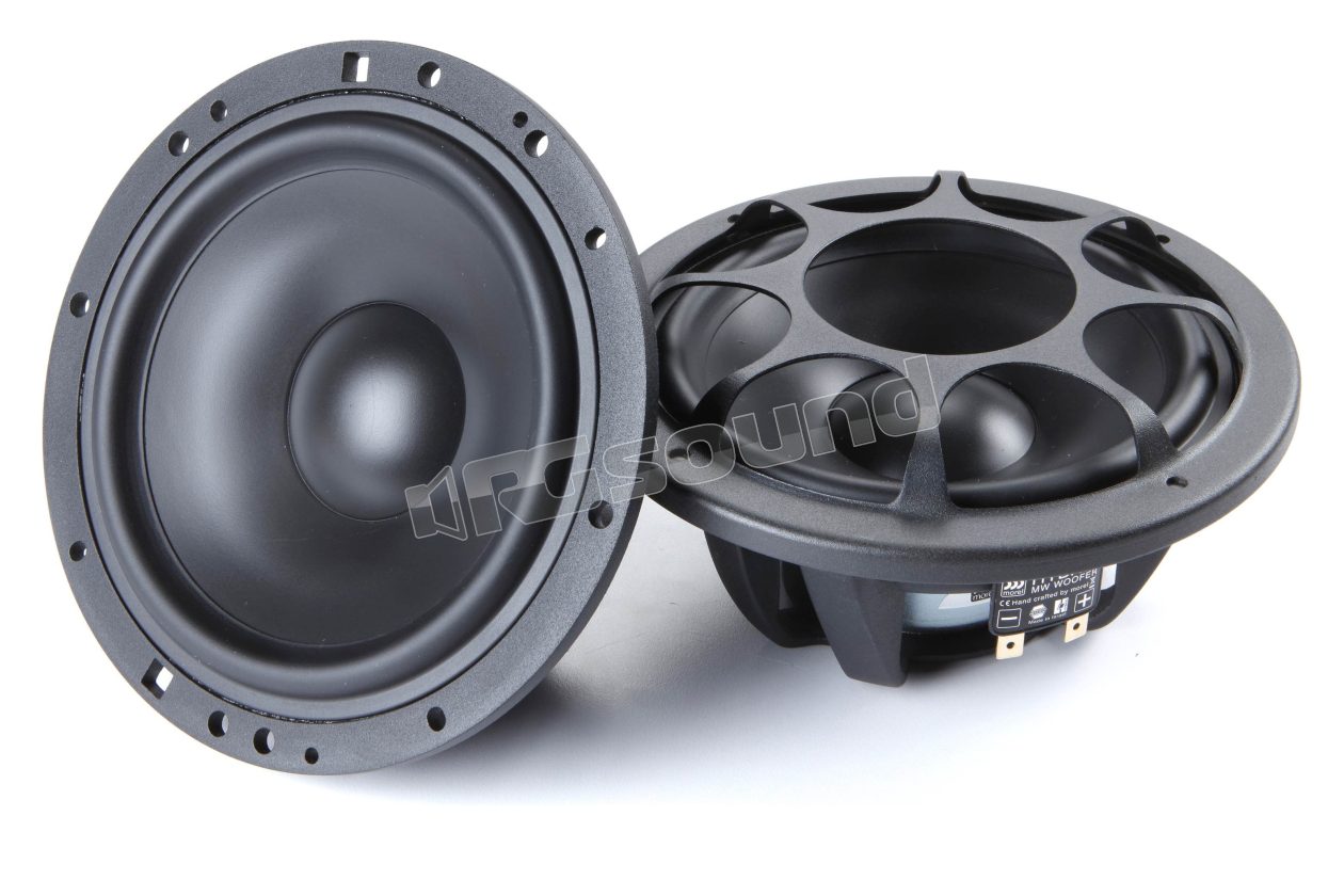 HYBRID MW 6 pair of 16.5cm woofers, Hexatech voice coil, high efficiency Morel