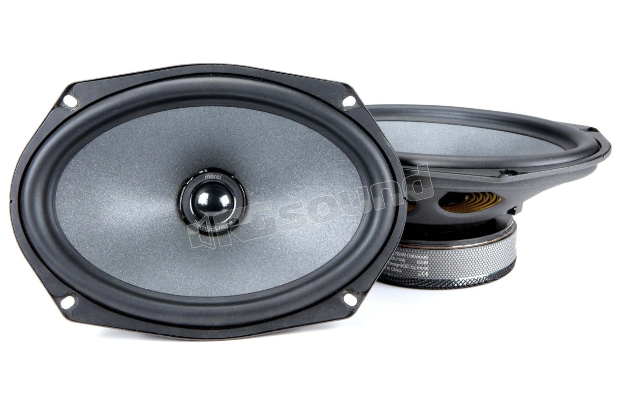 TEMPO Ultra Integra 692 pair of 6x9'' elliptical woofers with tweeter positioned at the center of the cone Morel