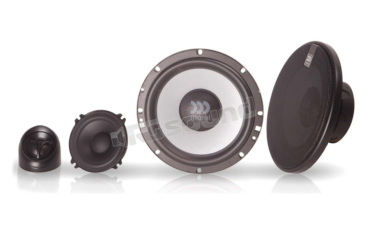 MAXIMO ULTRA 603A Maximo 6-1 / 2 " Component Speakers Maximo Ultra series - kit designed for use with an active 3-way crossover network Morel