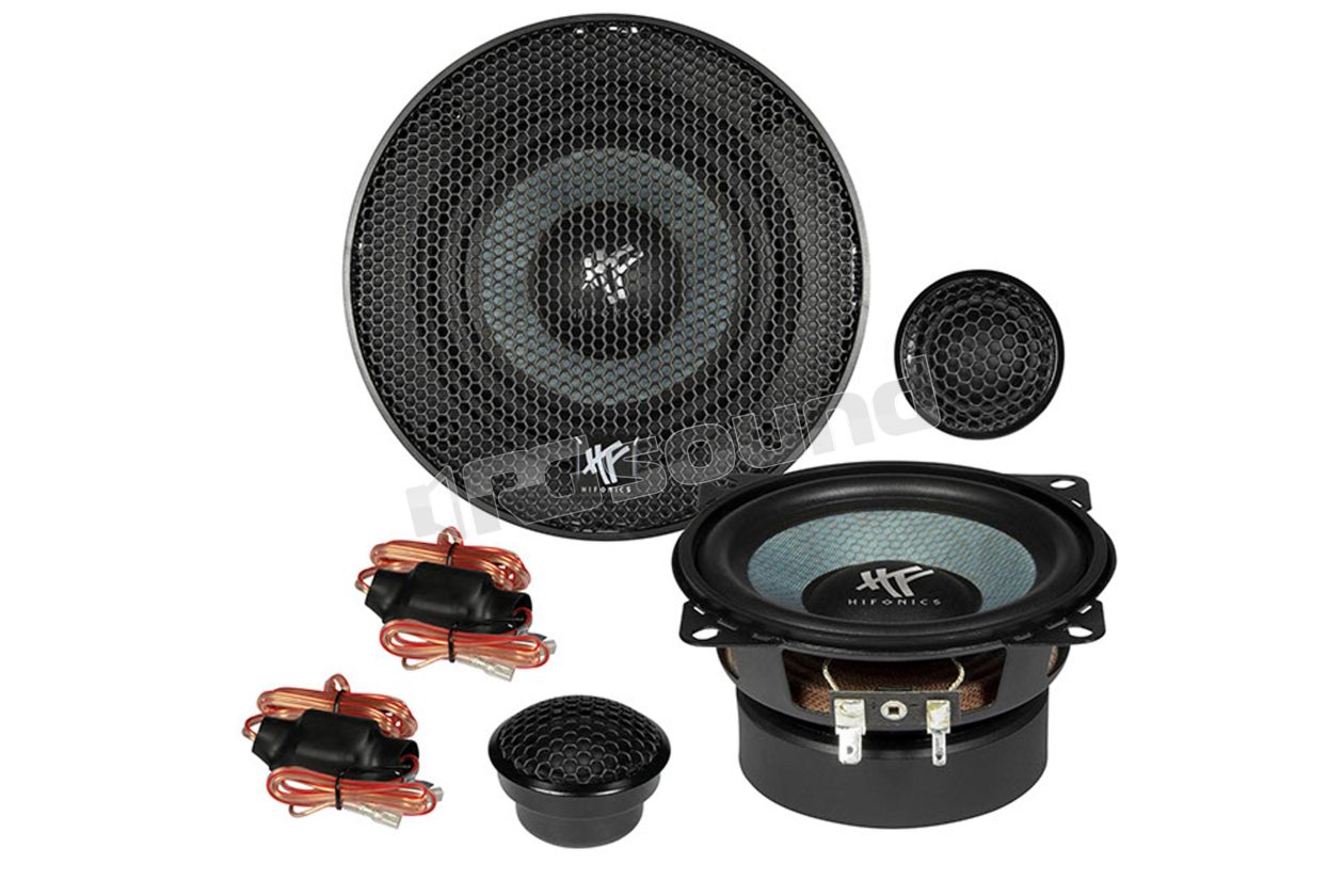 ZS4.2E 100mm 2-way speaker system Hifonics