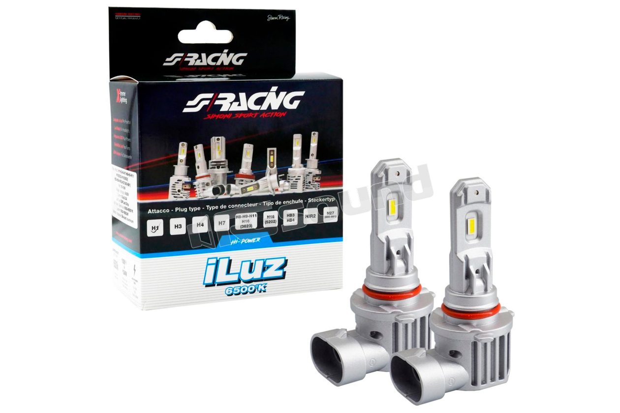 ZB34 Led Conversion kit iLuz HB3-HB4 con centralina integrata nella lampadina Simoni Racing