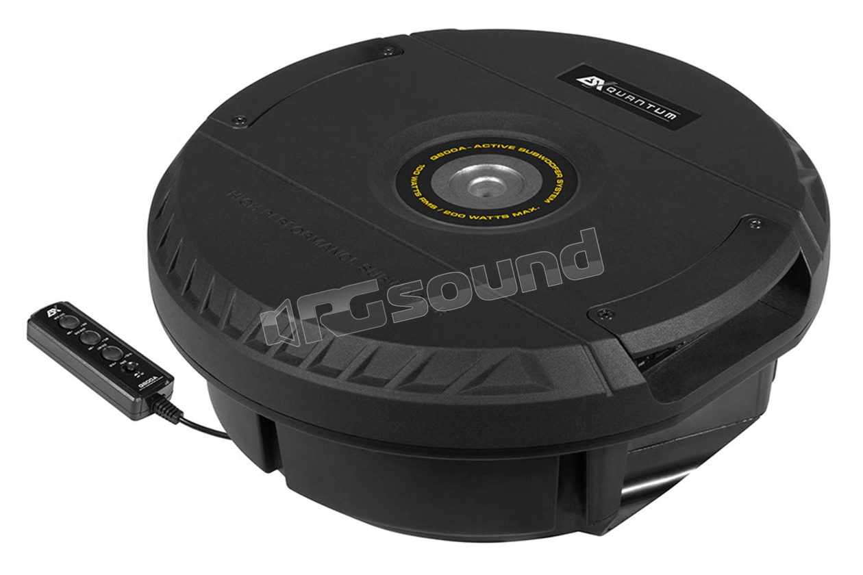 Q800A 20cm active subwoofer for spare wheel well ESX