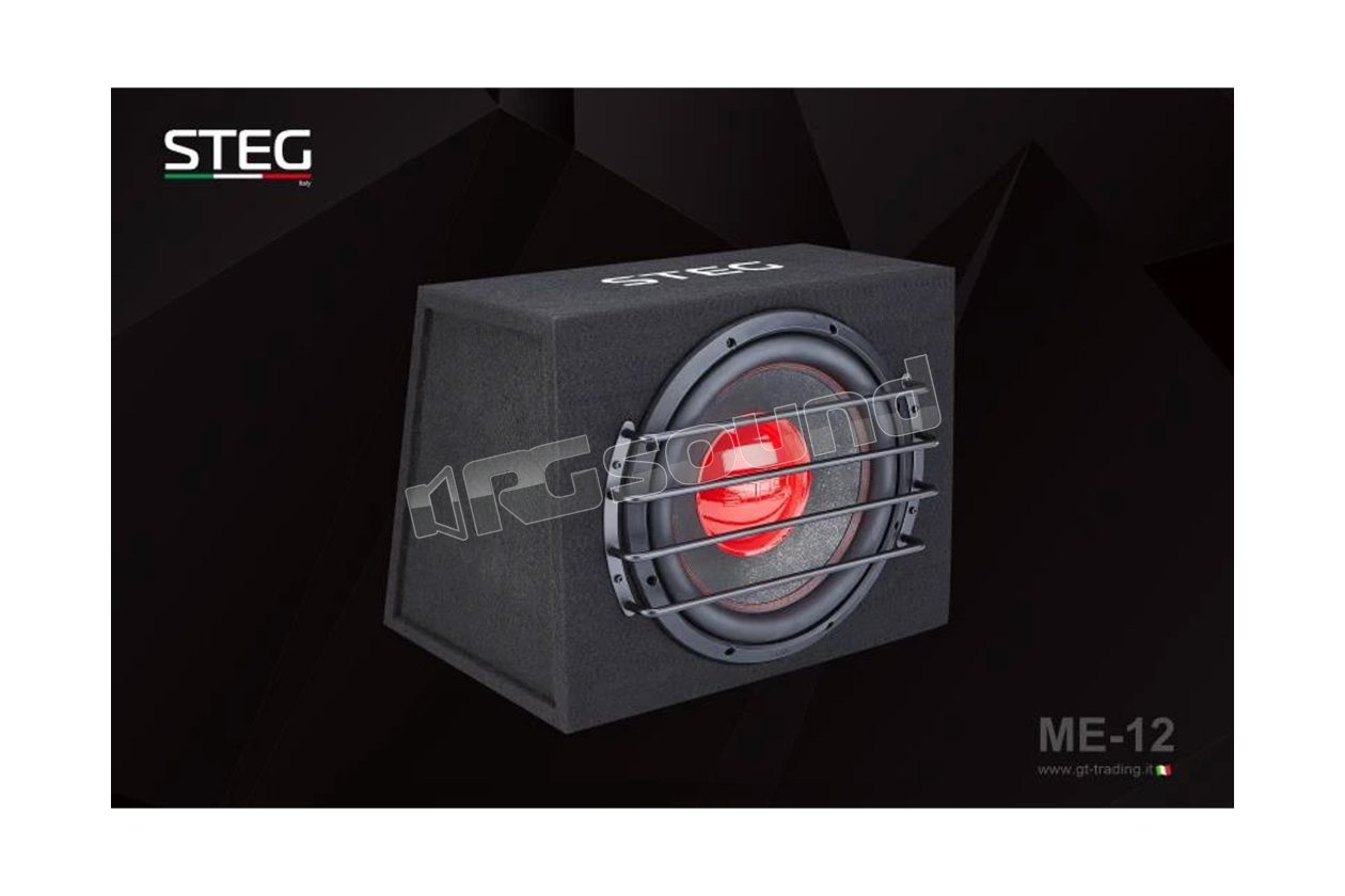 ME12 30cm sub in sealed enclosure Steg