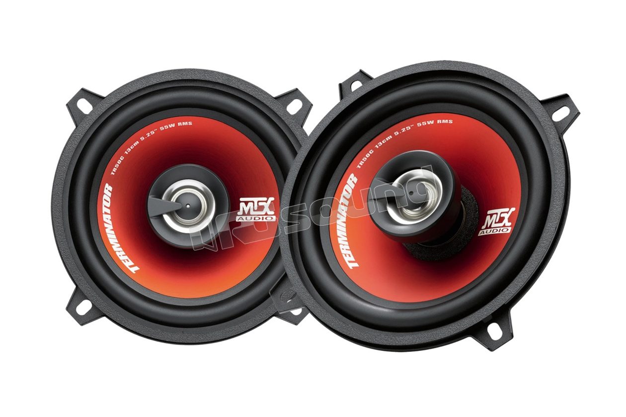 TR 50C pair of 130 mm 2-way coaxial speakers, grilles included MTX audio