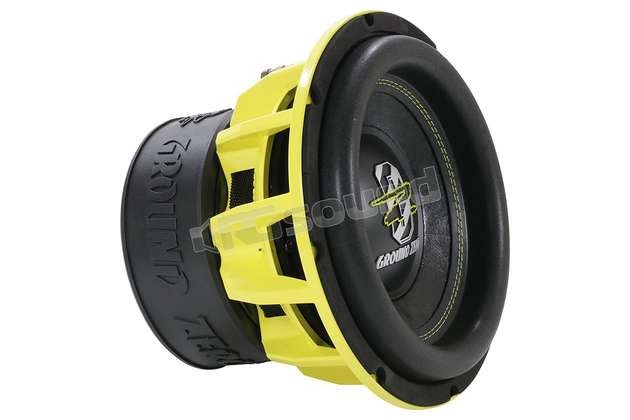 GZHW 25XSPL-D2 25cm 2500 Watt SPL subwoofer with dual 2 Ohm voice coil Ground Zero