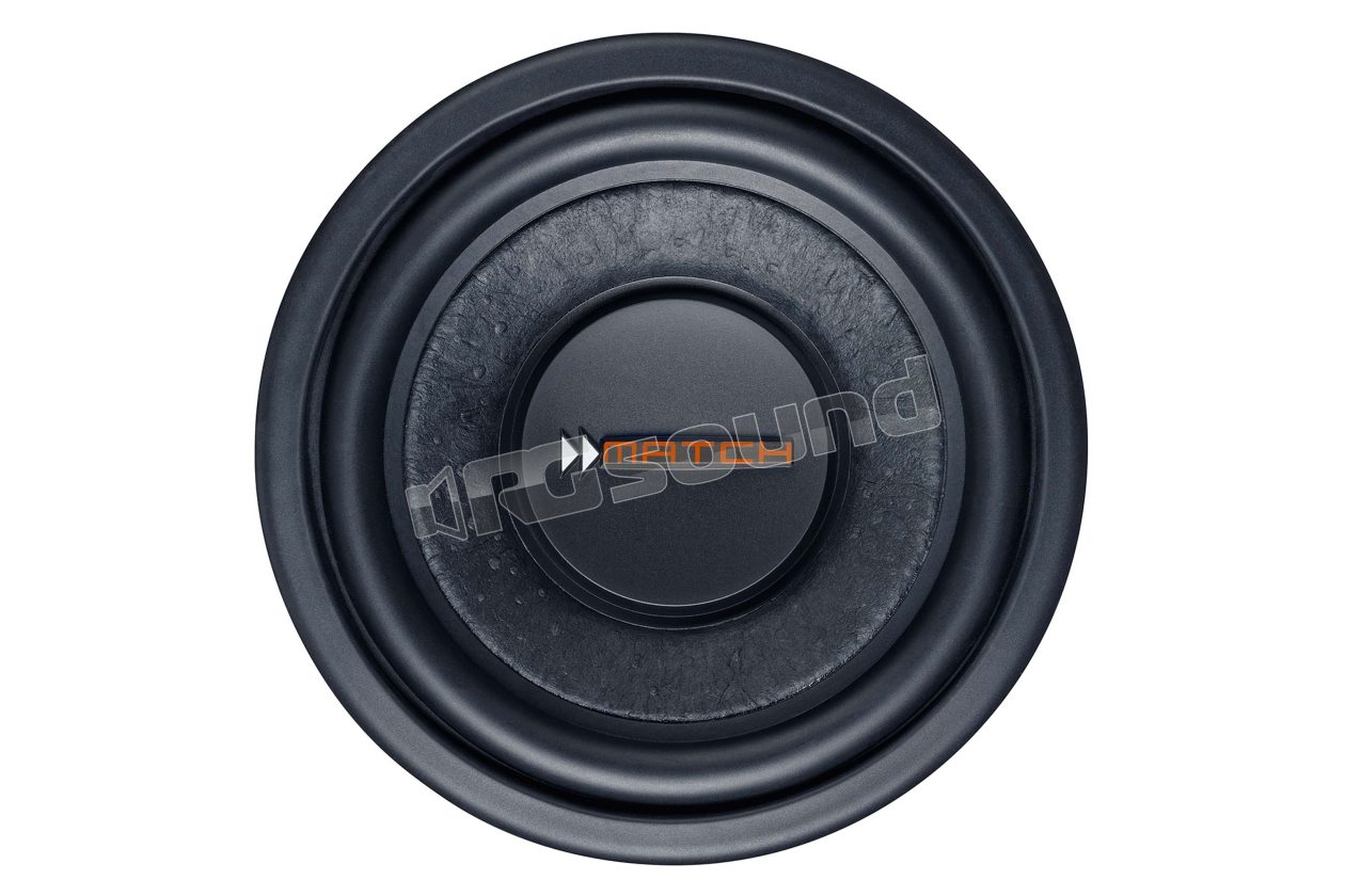 PP 10W-Q 25 cm subwoofer for bass reflex enclosure Match