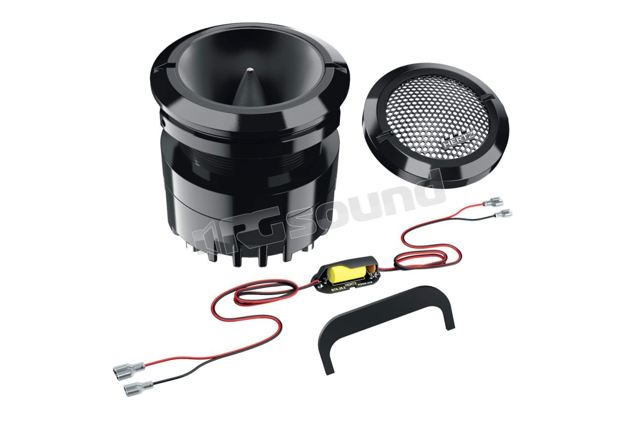 ST 25K Neo SPL Show 25mm compression tweeter with grille and crossover filter Hertz