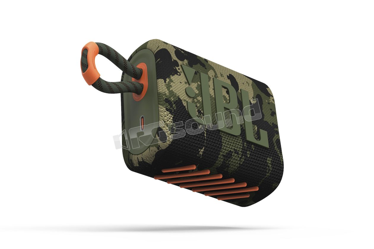 GO3 SQUAD small portable Bluetooth 5.1 waterproof speaker - military camouflage JBL