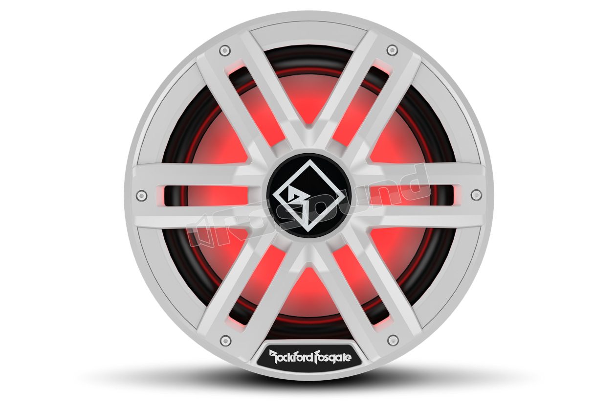 M2D4-12S subwoofer 30cm con LED e impedenza commutabile 2 o 8 Ohm Rockford Fosgate