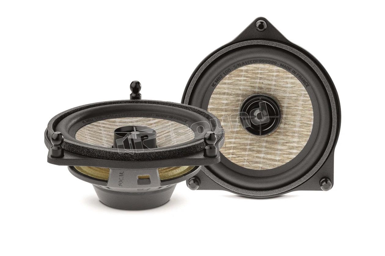 IC MBZ 100 SQ 10cm coaxial speakers dedicated to Mercedes Focal