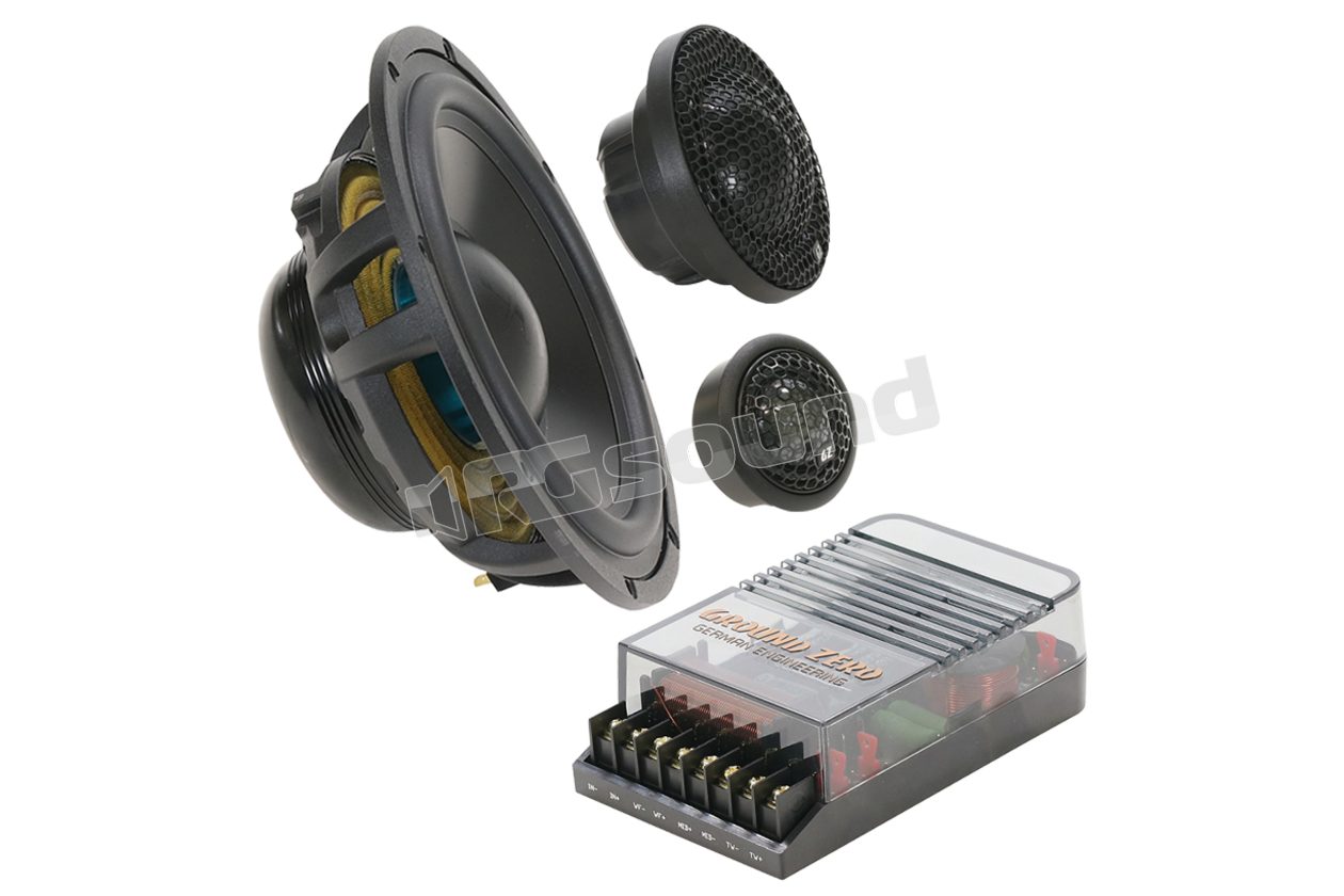 GZUC 165.3SQ SQ 3-way speaker kit Ground Zero