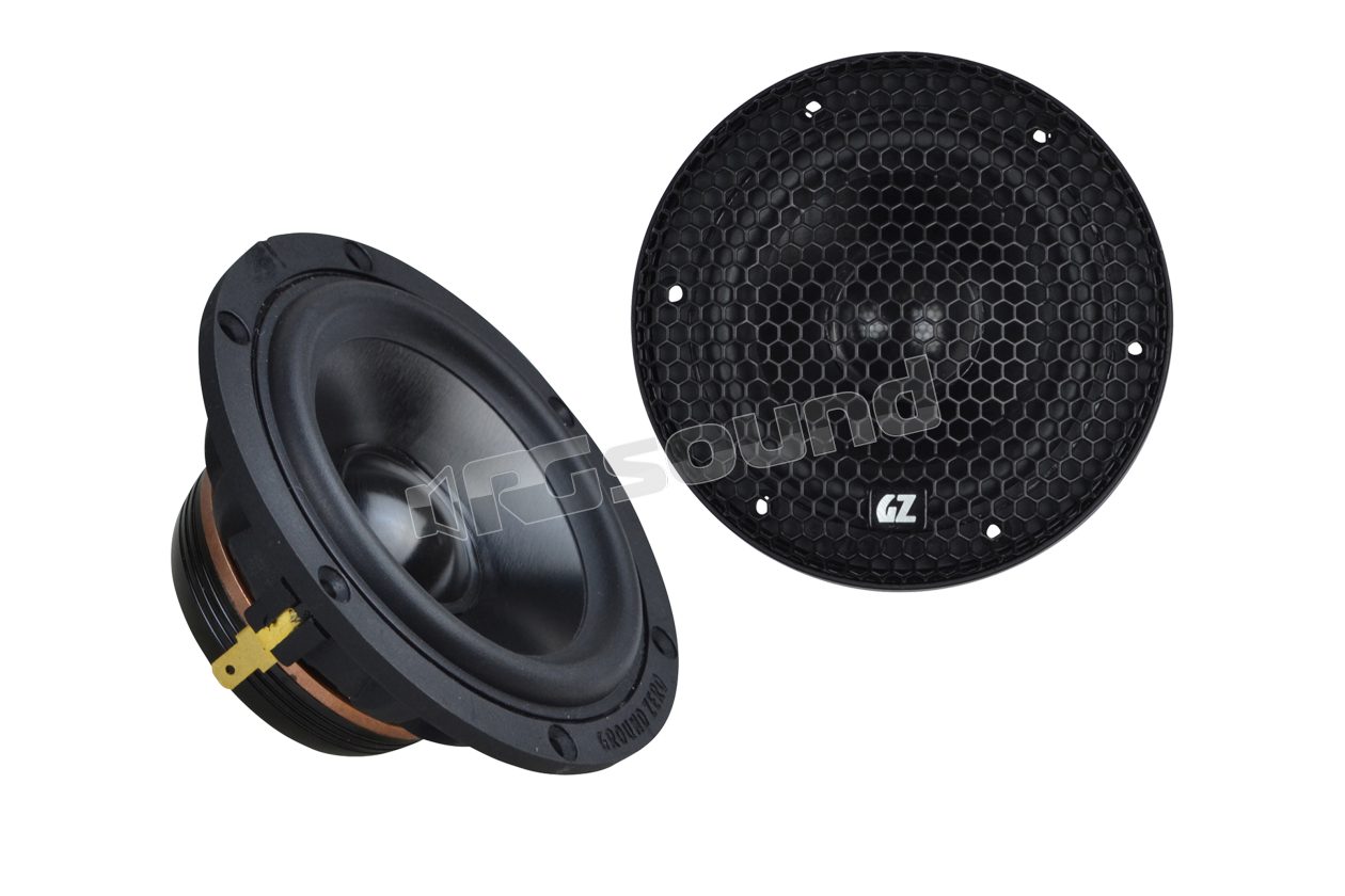 GZUM 80SQ 80mm midrange with aluminum cone Ground Zero