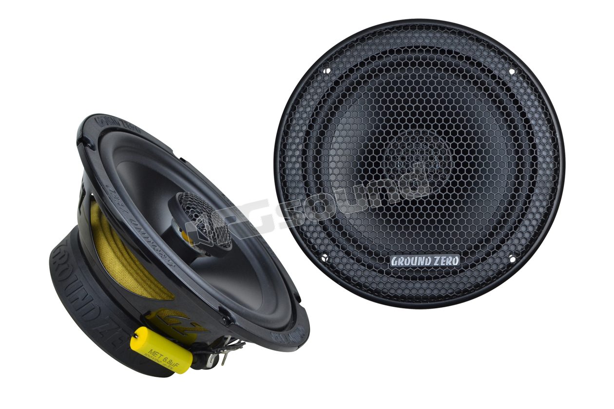 GZRF 6.5SQ 16.5cm 2-way Sound Quality coaxial speakers Ground Zero
