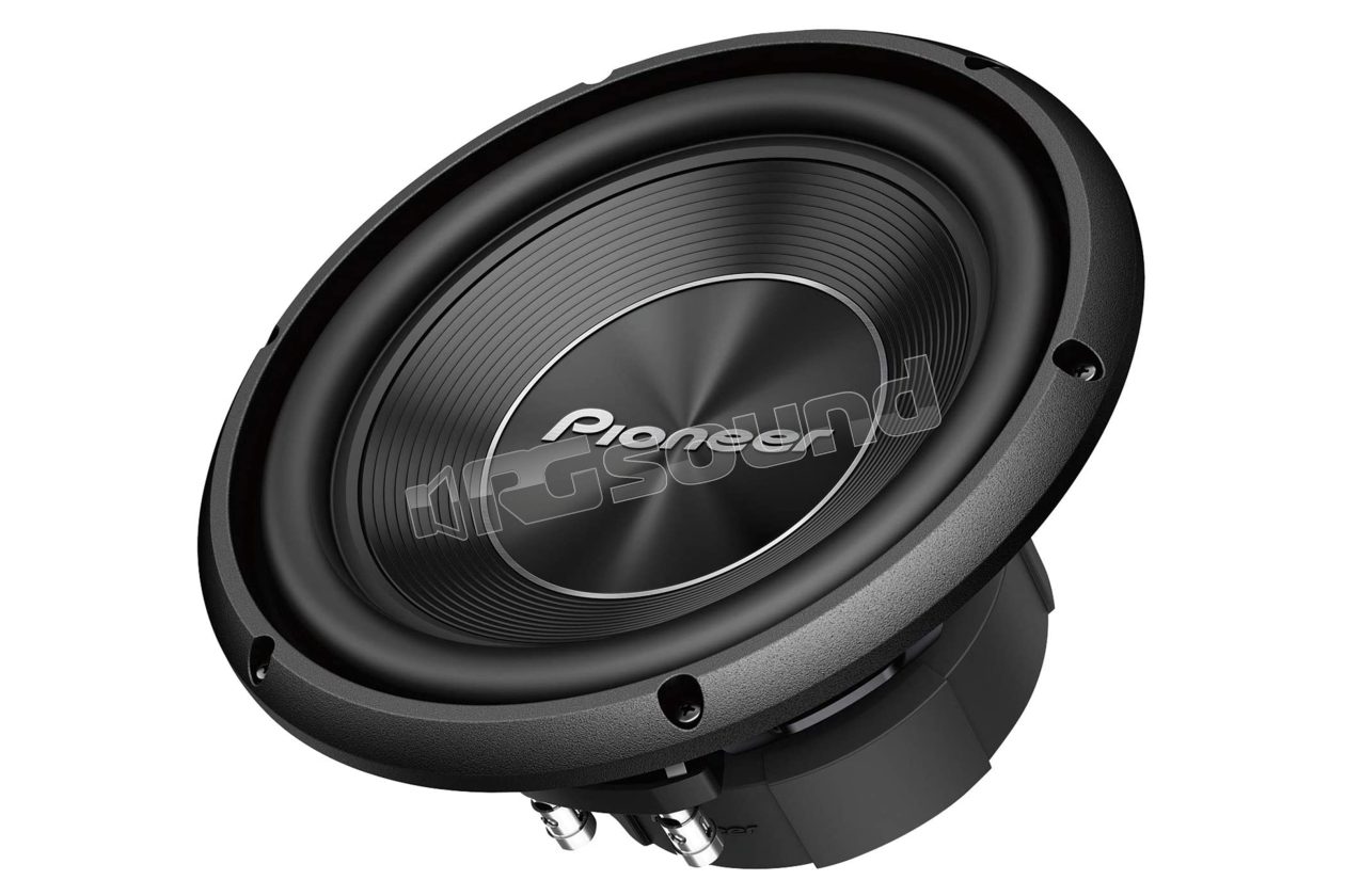 TS-A250D4 25 cm subwoofer with dual voice coil and 1300W/400W max power Pioneer