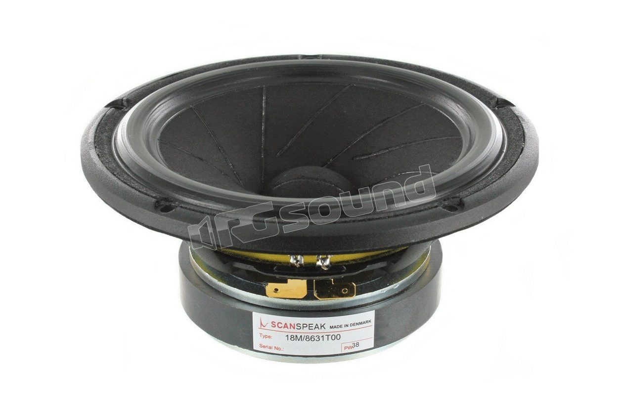18M/8631T00 165mm midrange with sliced paper cone Scan Speak