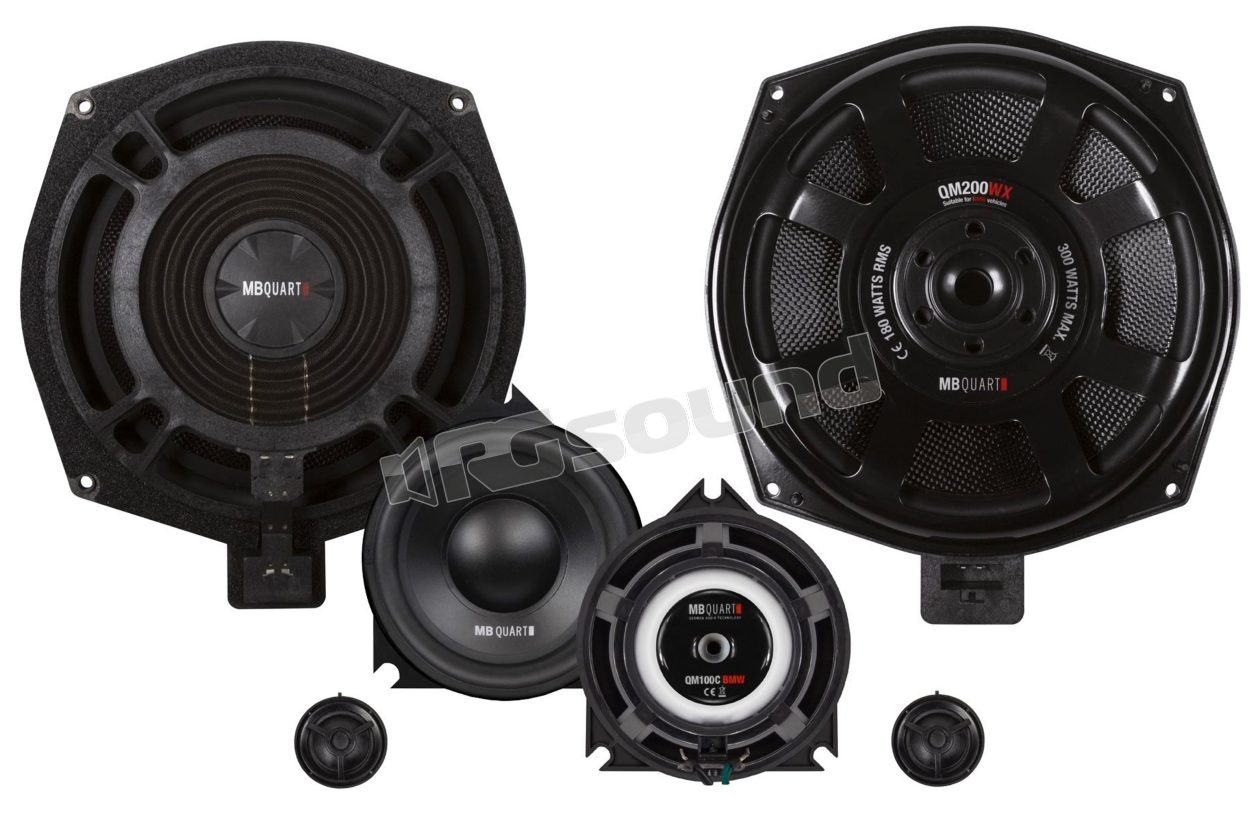 QM200Cv2BMW 3-way speaker system for BMW E - F MB Quart