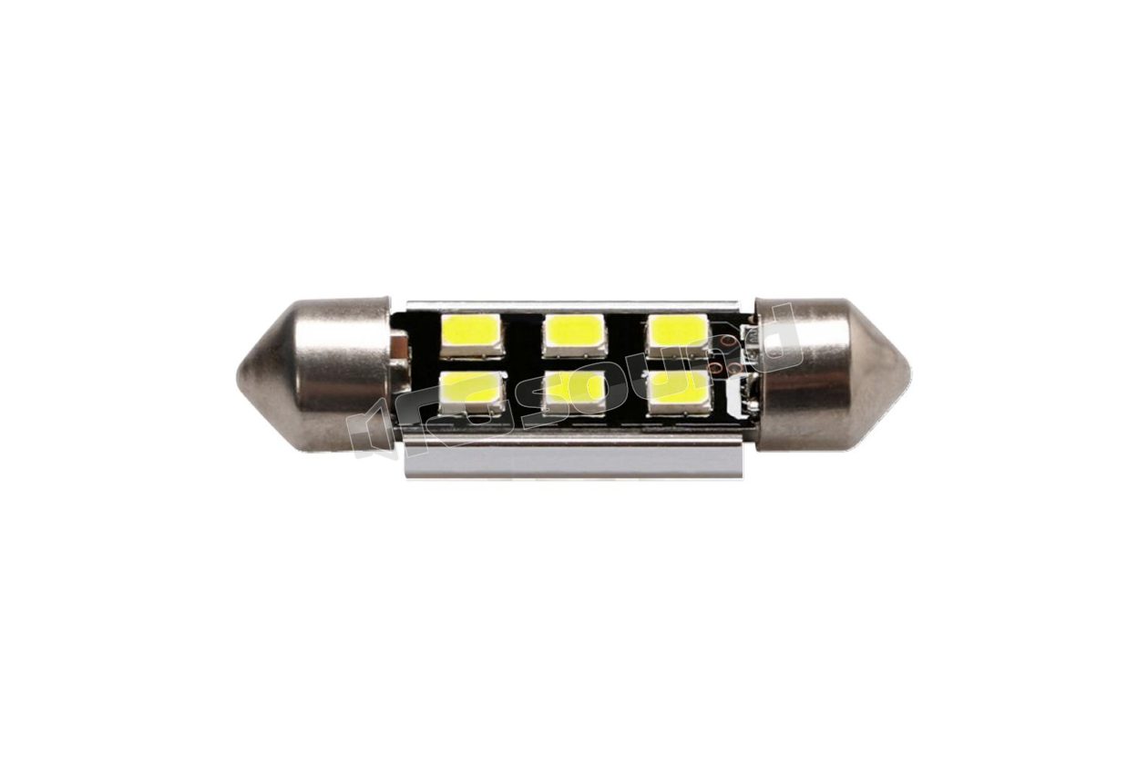 LED-049 LAMPADE LED SERIE POWERSILURO 41MM 12V BlackLight