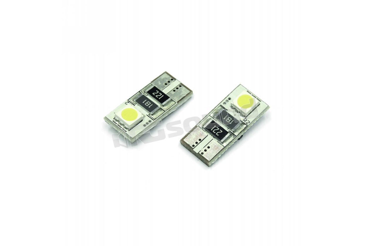 LED-101 LAMPADE LED CAN-BUS W5W12V 2XLED 5050 BlackLight