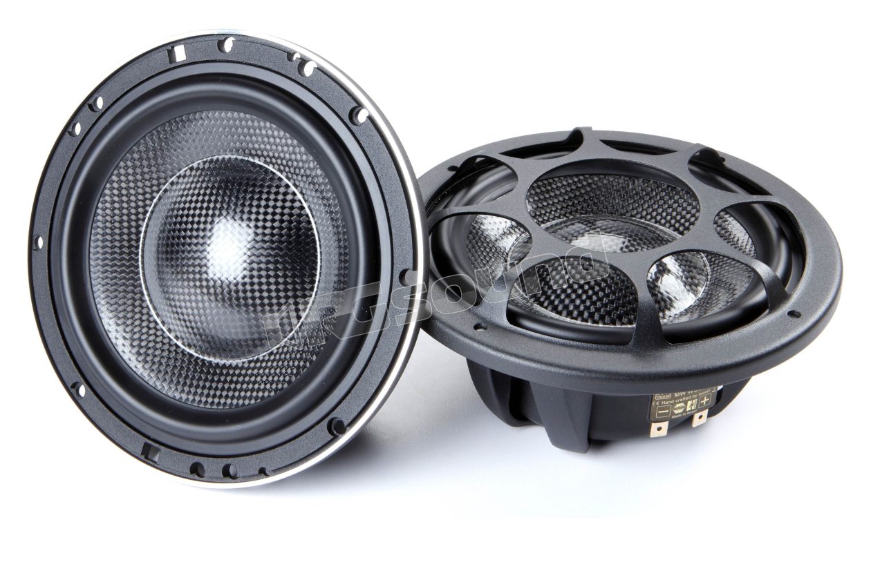 SUPREMO MW6 165mm HQ handmade woofer with carbon fiber cone Morel