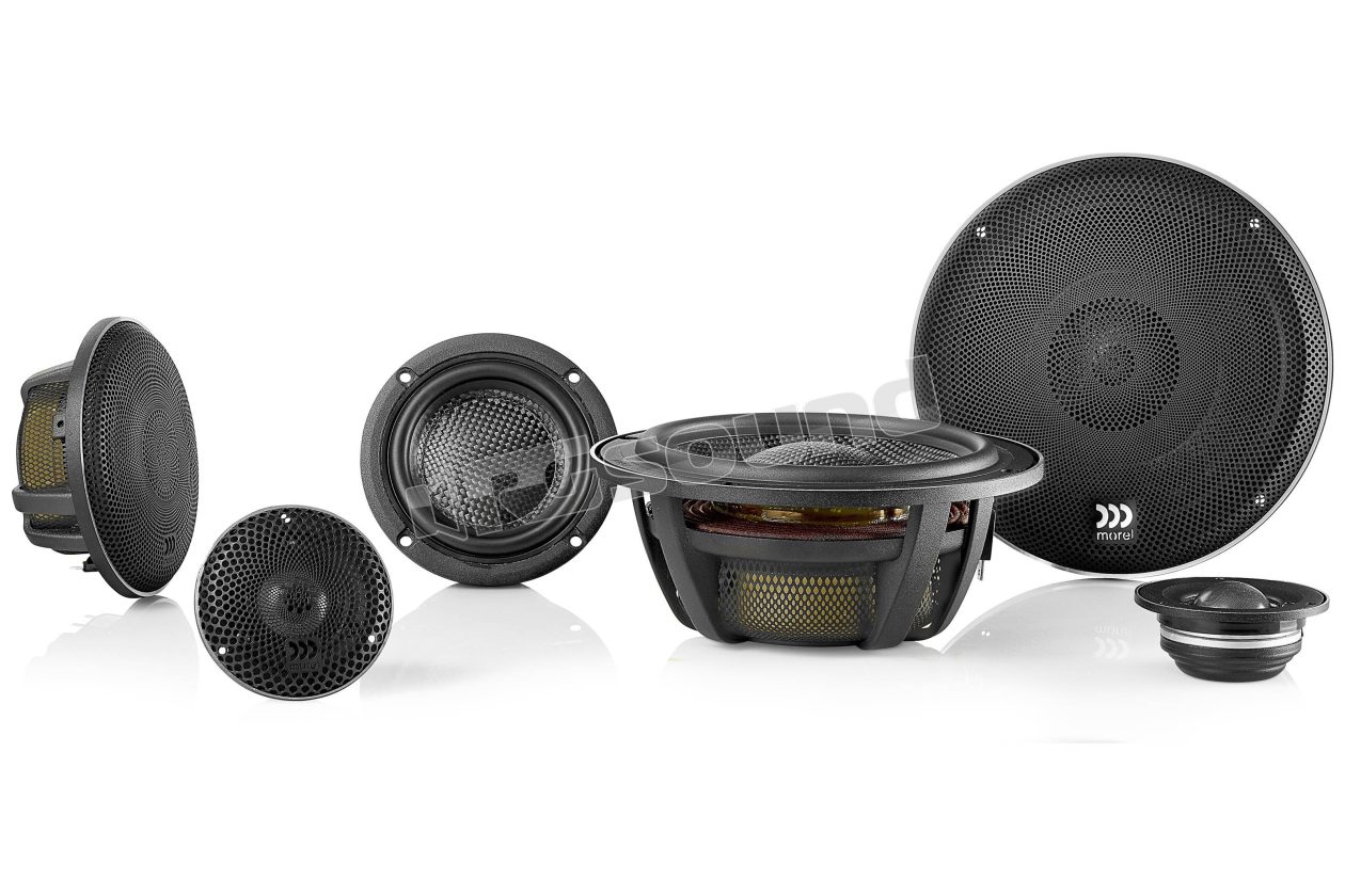 ELATE CARBON PRO 63A HQ 3-way active speaker system with 165mm woofer Morel