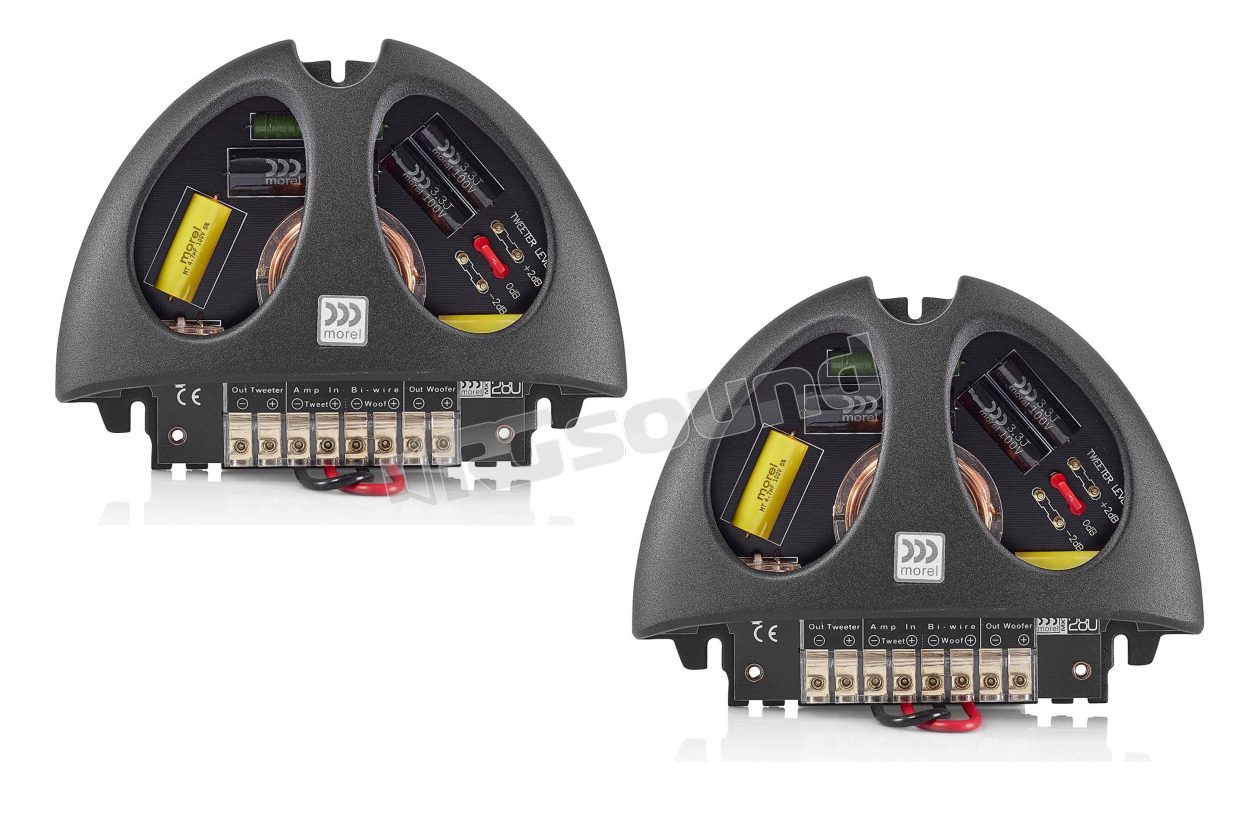 MXT280C pair of 2-way crossovers with tweeter attenuation Morel