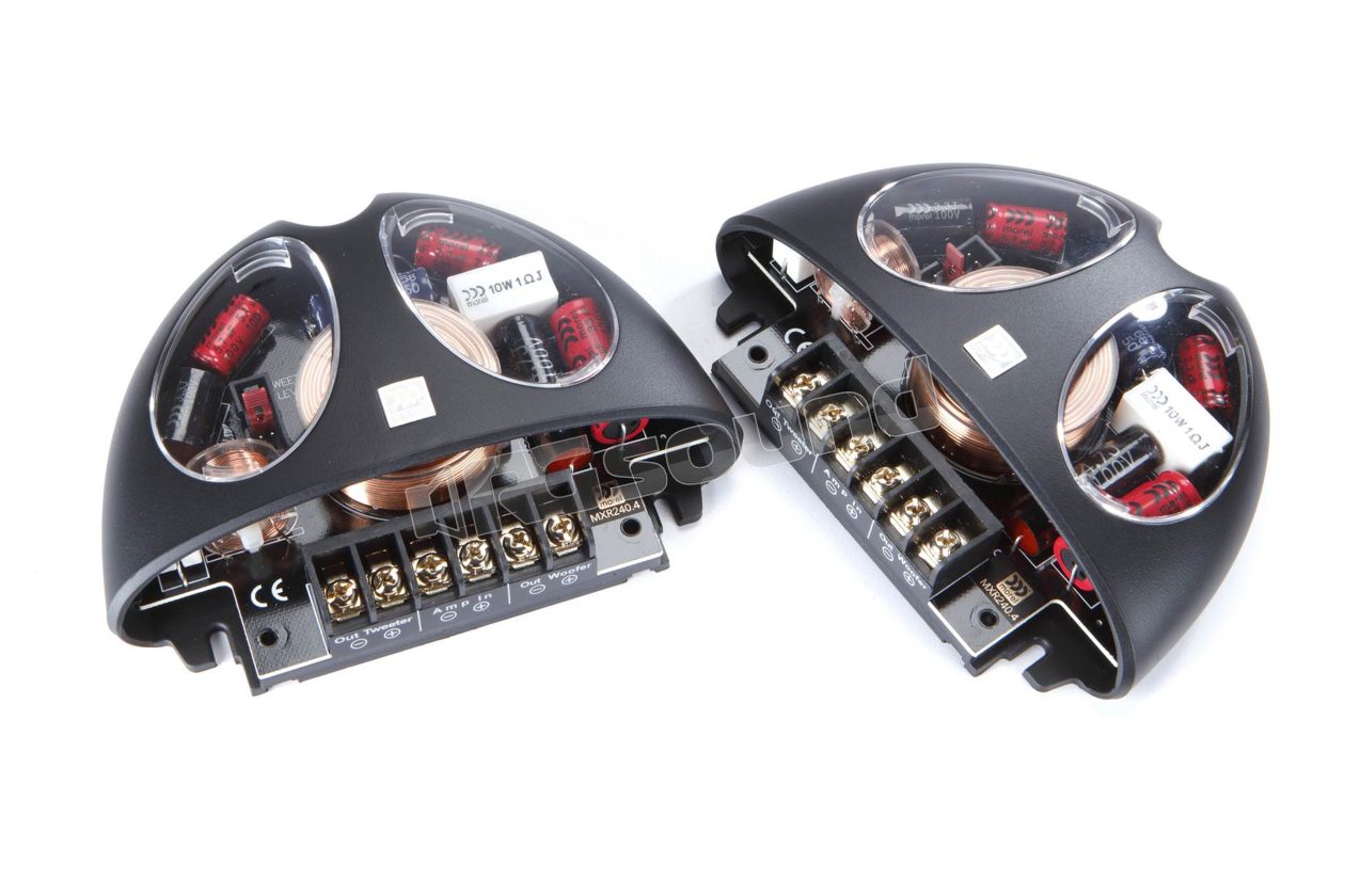 MXR240.4 Pair of crossovers for Morel Hybrid speaker system Morel