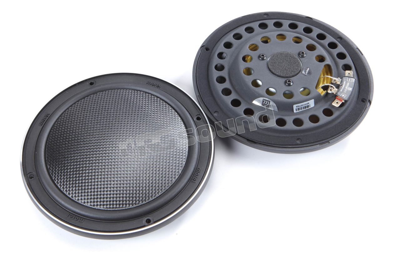 VIRTUS nano CARBON MW6 Pair of 6.5" woofers Morel