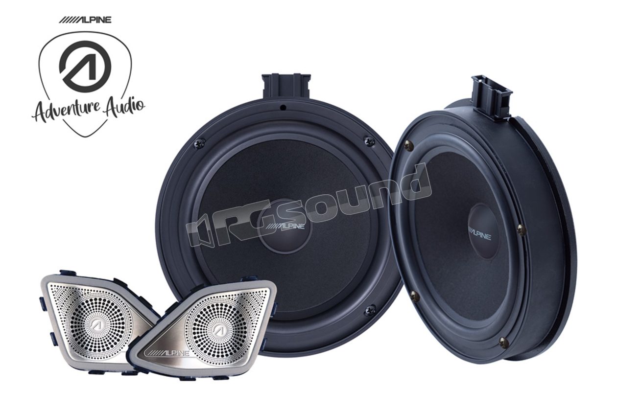 SPC-106T61 Dedicated front speaker system for Volkswagen T6.1 Alpine