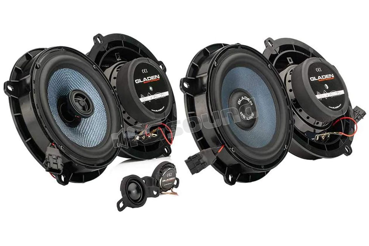 ONE 165 Hyundai I30-RS front and rear speaker system for Hyundai i30 Gladen