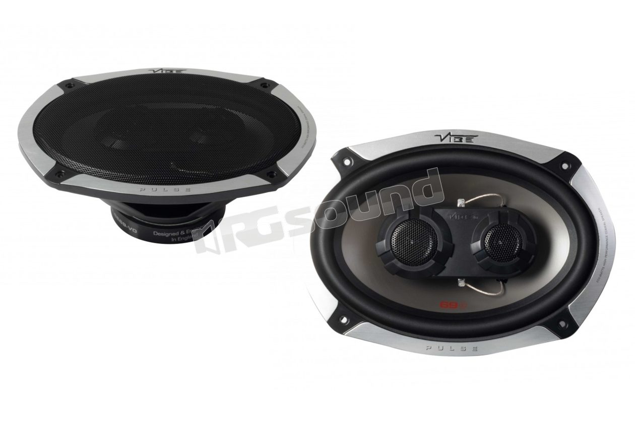PULSE69-V0 6x9'' three-way coaxial speakers VIBE British Audio