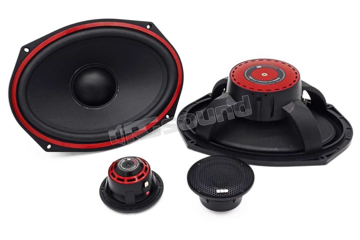 3.69K2.5 2-way kit with 6x9“ woofer and 2.5” widerange ESB car audio