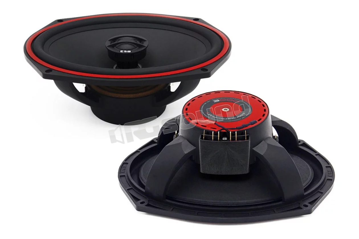3.69C 2-way speakers convertible to 6x9'' coaxials ESB car audio