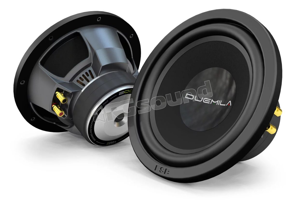 2.250+ 10"/250 mm DVC Subwoofer ESB car audio