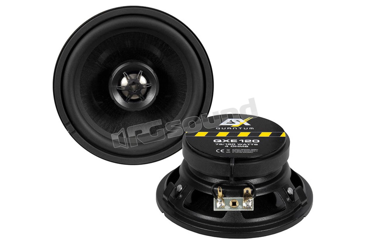 QXE120 pair of 12cm two-way coaxial speakers ESX