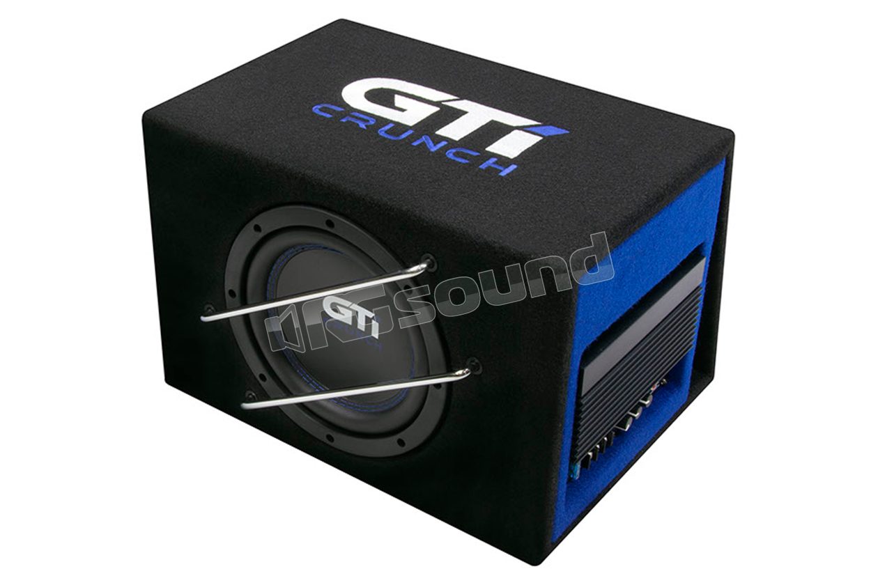 GTI800A 20 cm (8") active subwoofer in a bass reflex enclosure Crunch
