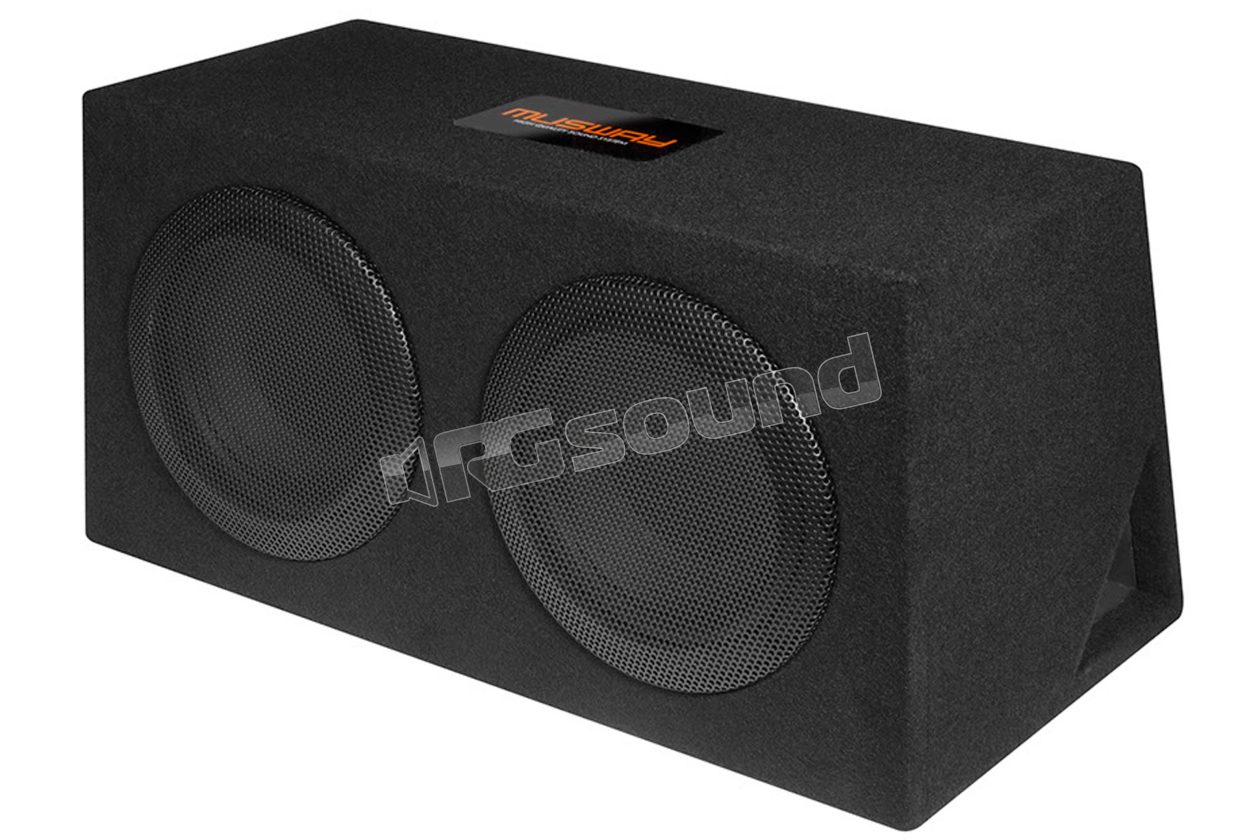 MR206Q Dual bass reflex system with 2 x 16.5 cm subwoofers MUSWAY