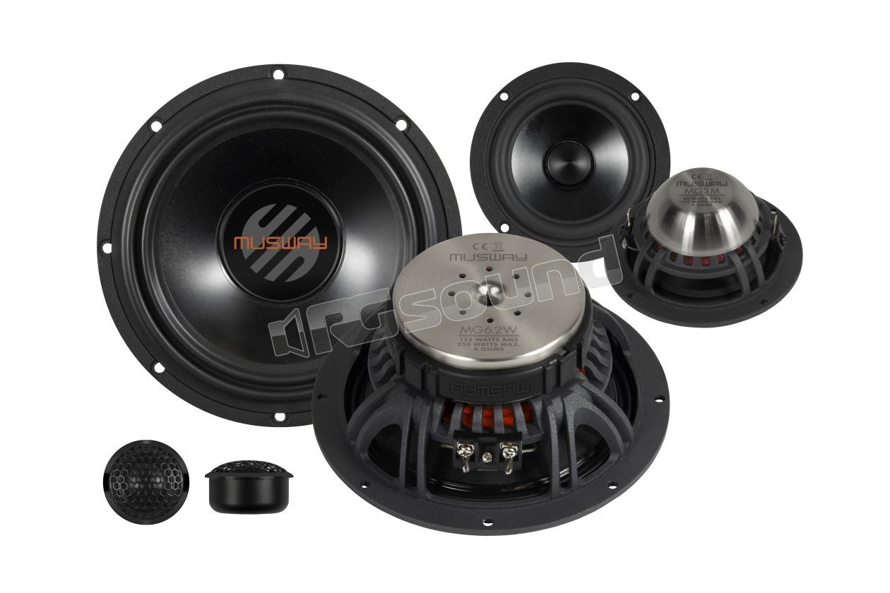 MG6.3A 16.5 cm 3-way active component system MUSWAY