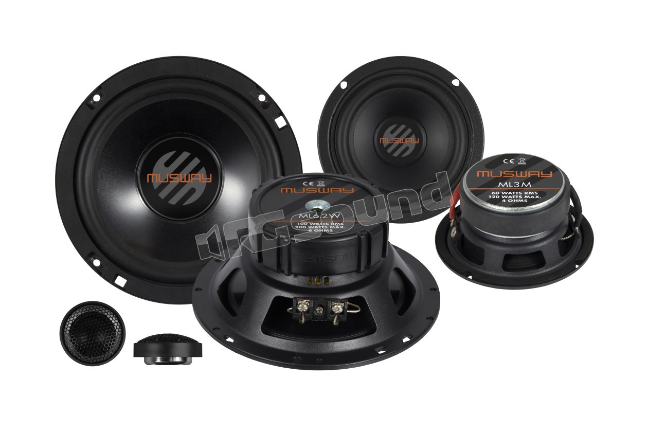 ML6.3A 16.5 cm (6.5") 3-way active component system MUSWAY