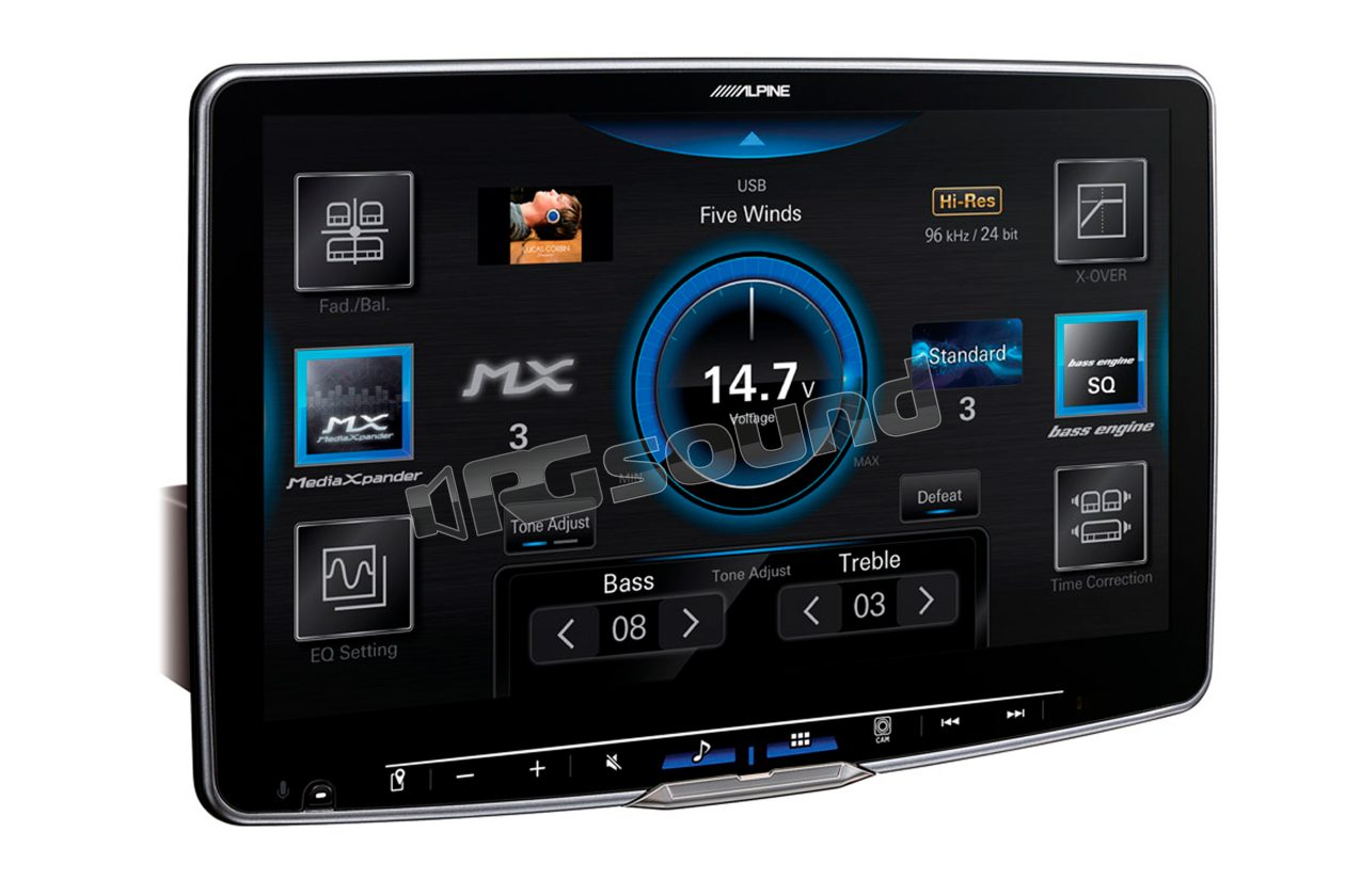 iLX-F115D Monitor alta risoluzione 11" - Android Auto e wireless Apple Car Play Alpine