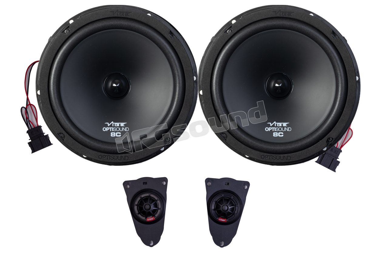 OPTI8VWT5.1-V0 20cm 2-way speaker kit for Volkswagen T5.1 VIBE British Audio