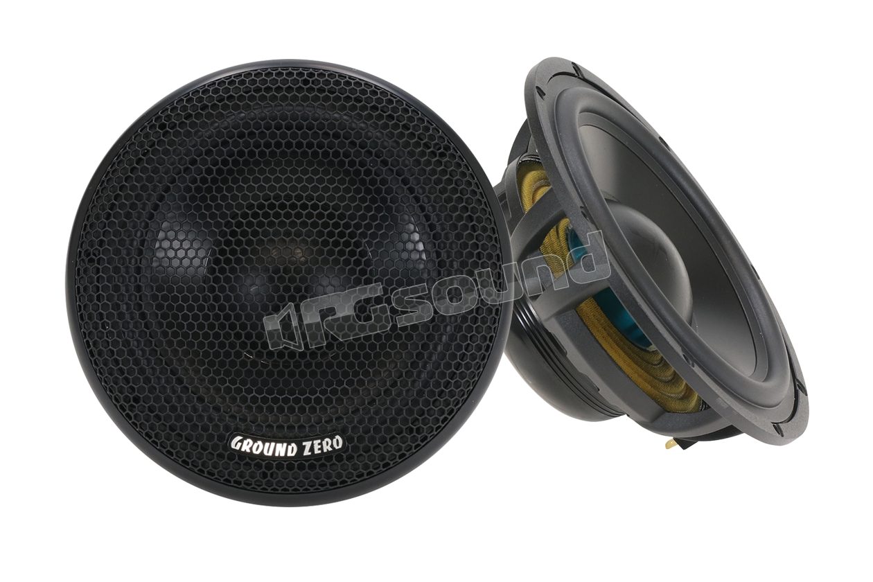 GZUK 165SQ pair of 165mm SQ midwoofers Ground Zero
