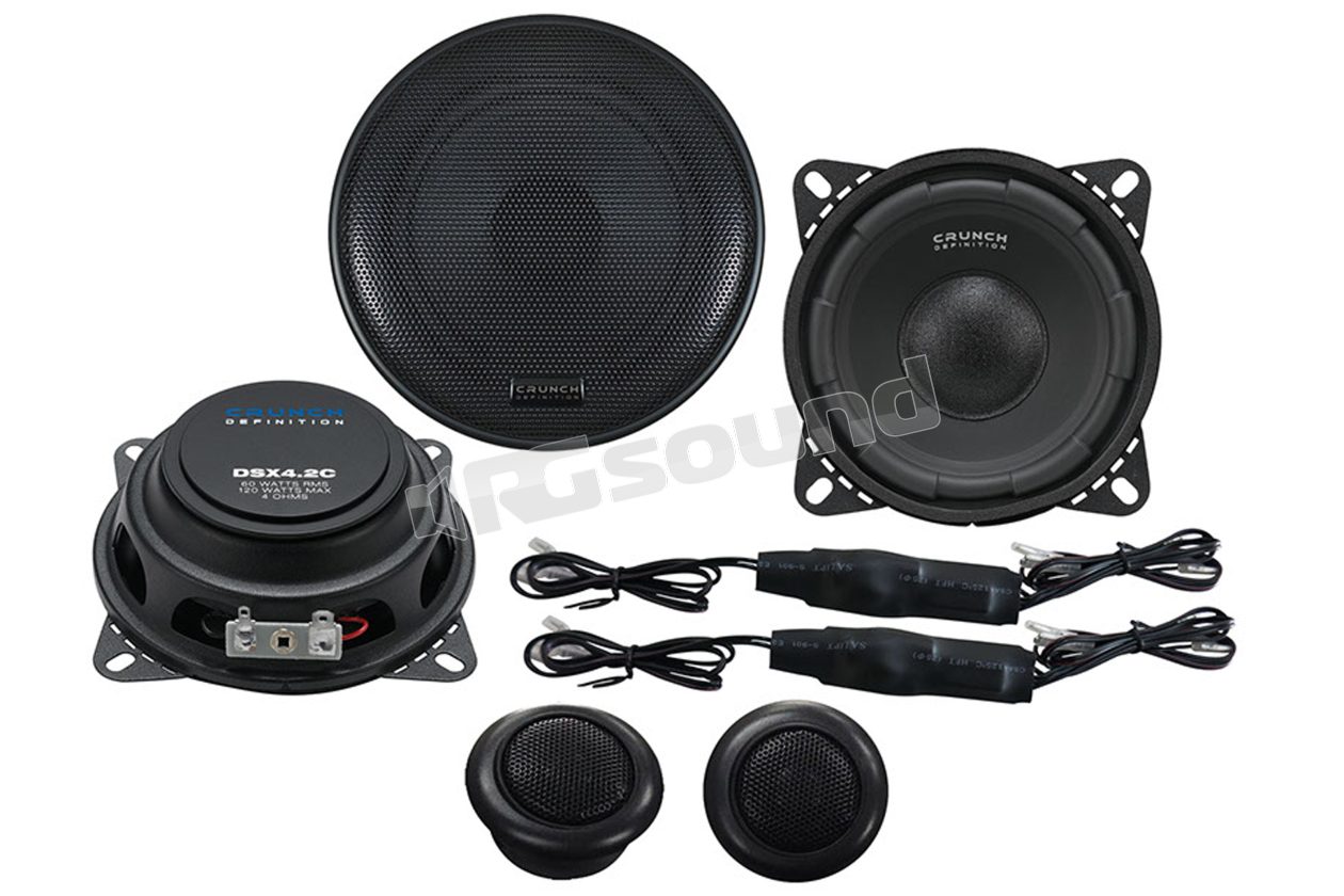 DSX4.2E 10 cm two-way speaker kit Crunch